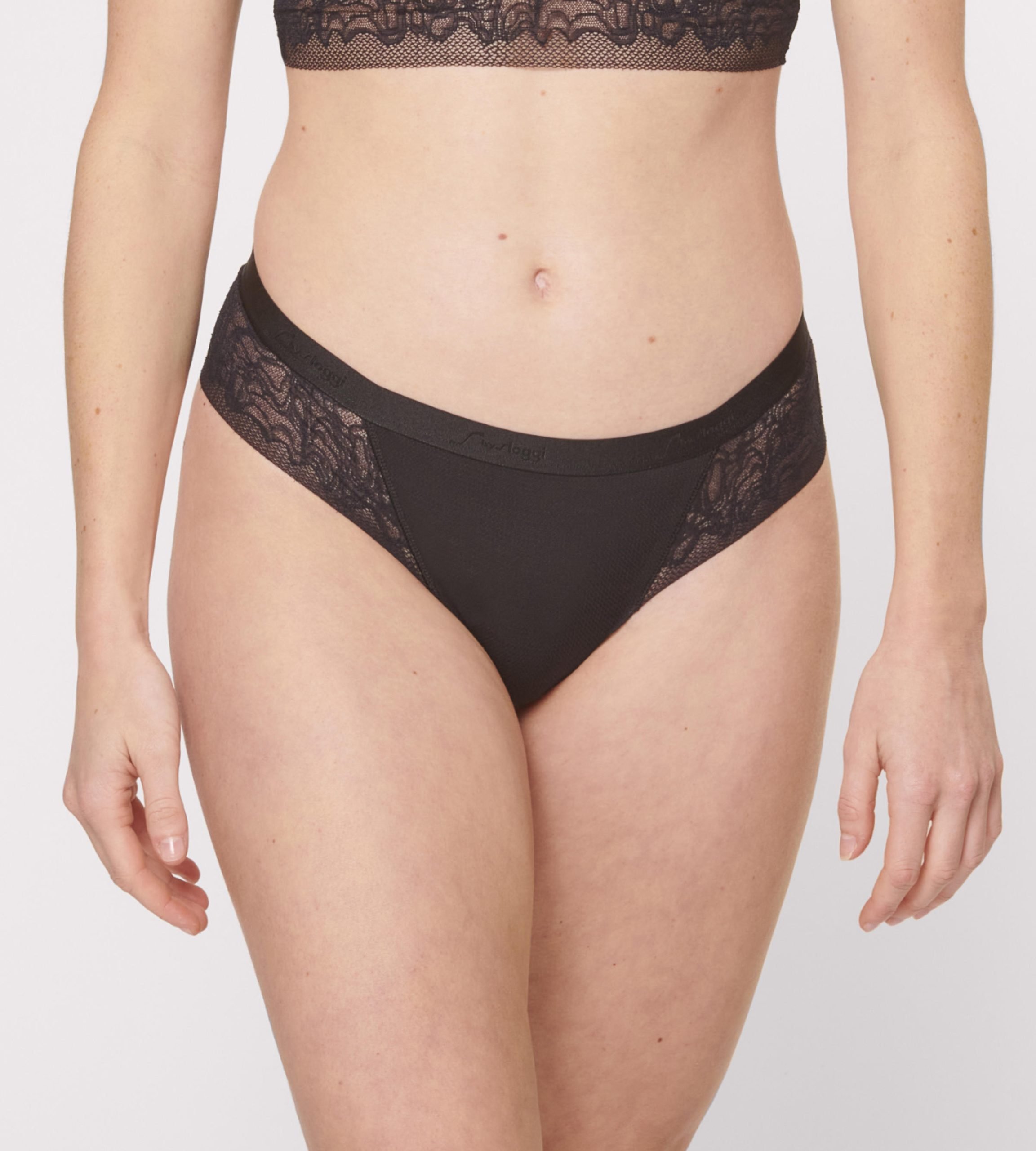 Sloggi shadow chilot brazilian negru