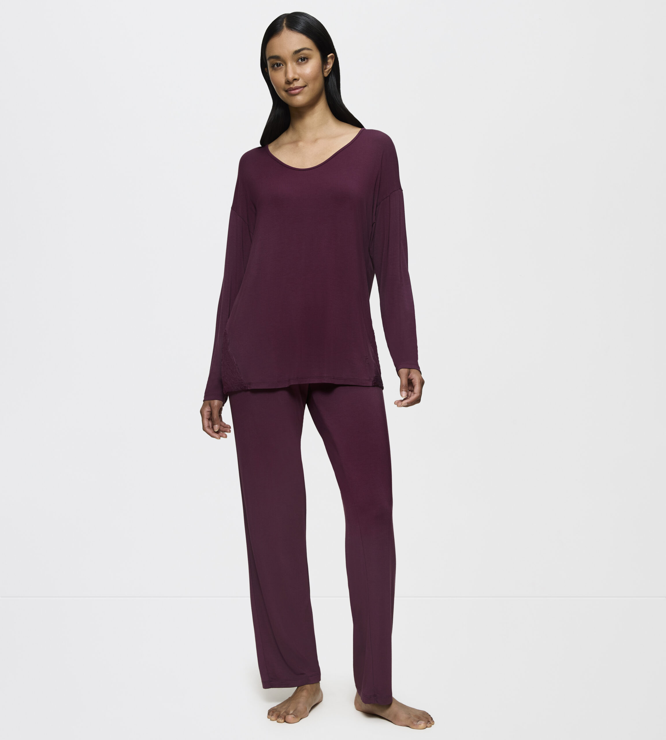 Triumph timeless sensuality pijama visiniu