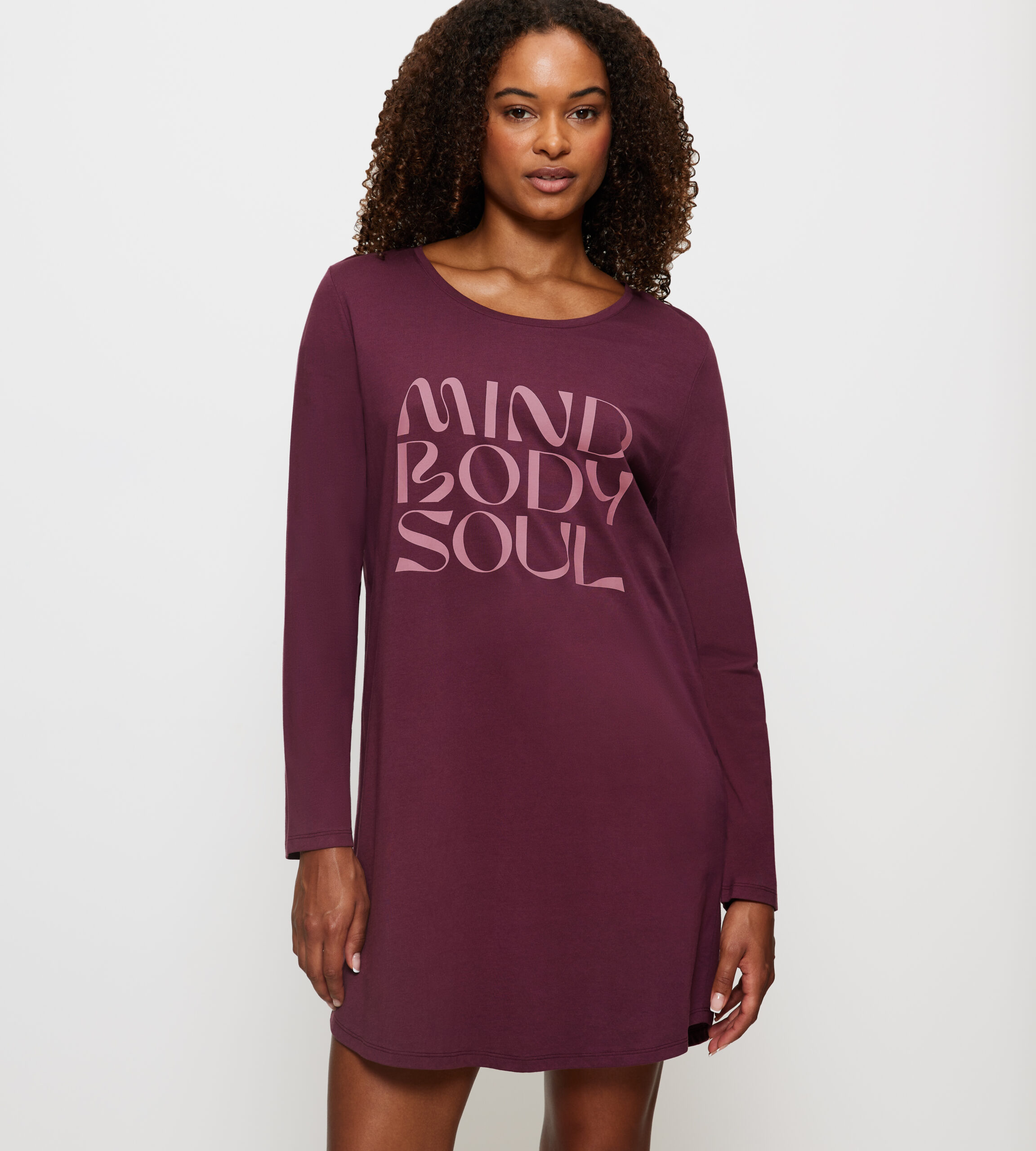 Triumph nightdresses camasa de noapte visiniu