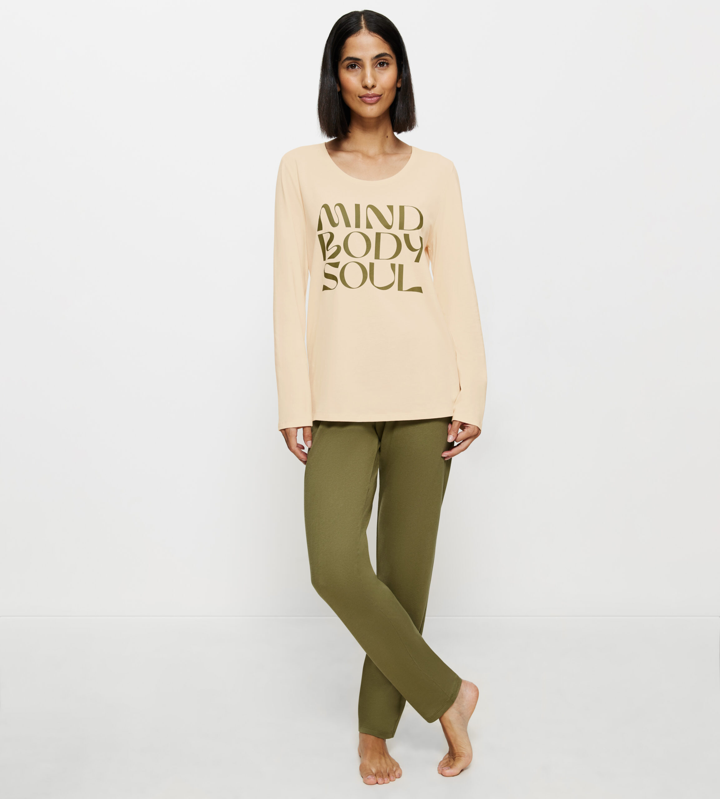 Triumph sets pijama verde